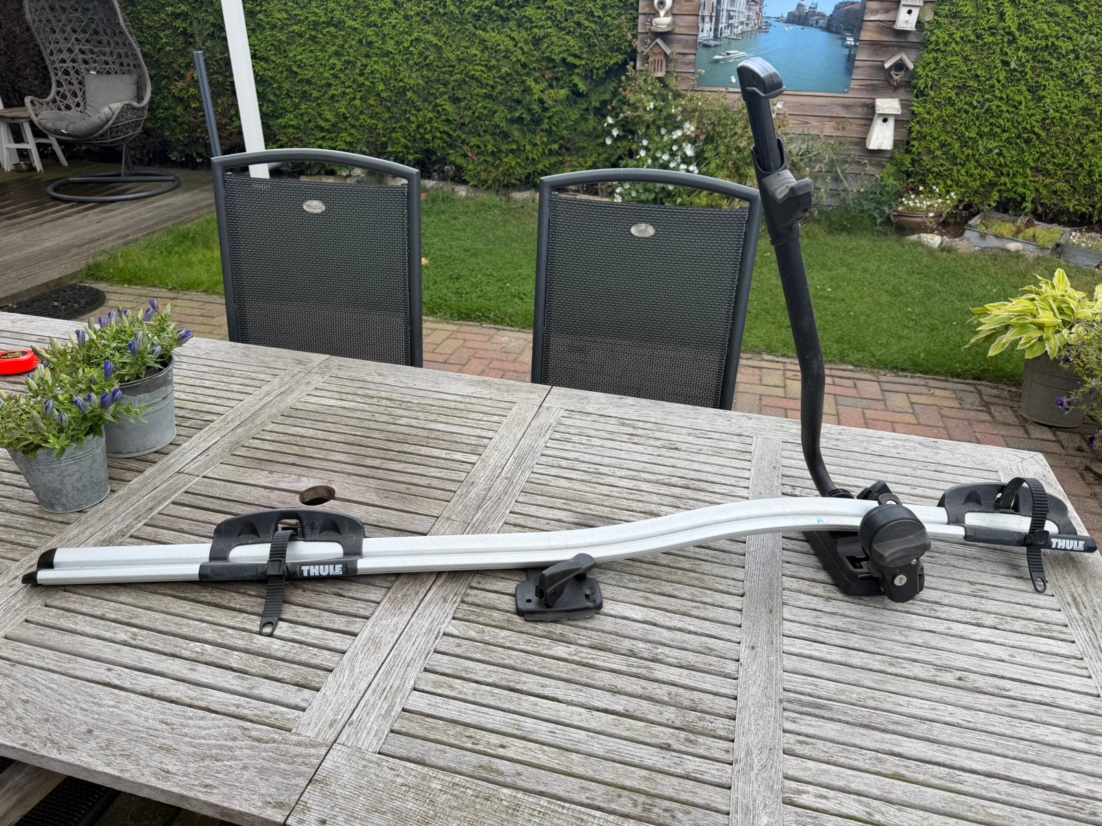 Thule dakdrager proride 591/598, Auto diversen, Fietsendragers, Ophalen of Verzenden, Dakdrager