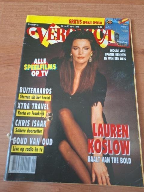 Veronica 1993 Lauren Koslow Chris Isaak Goud van Oud, Ophalen of Verzenden, Gelezen, Muziek, Film of Tv