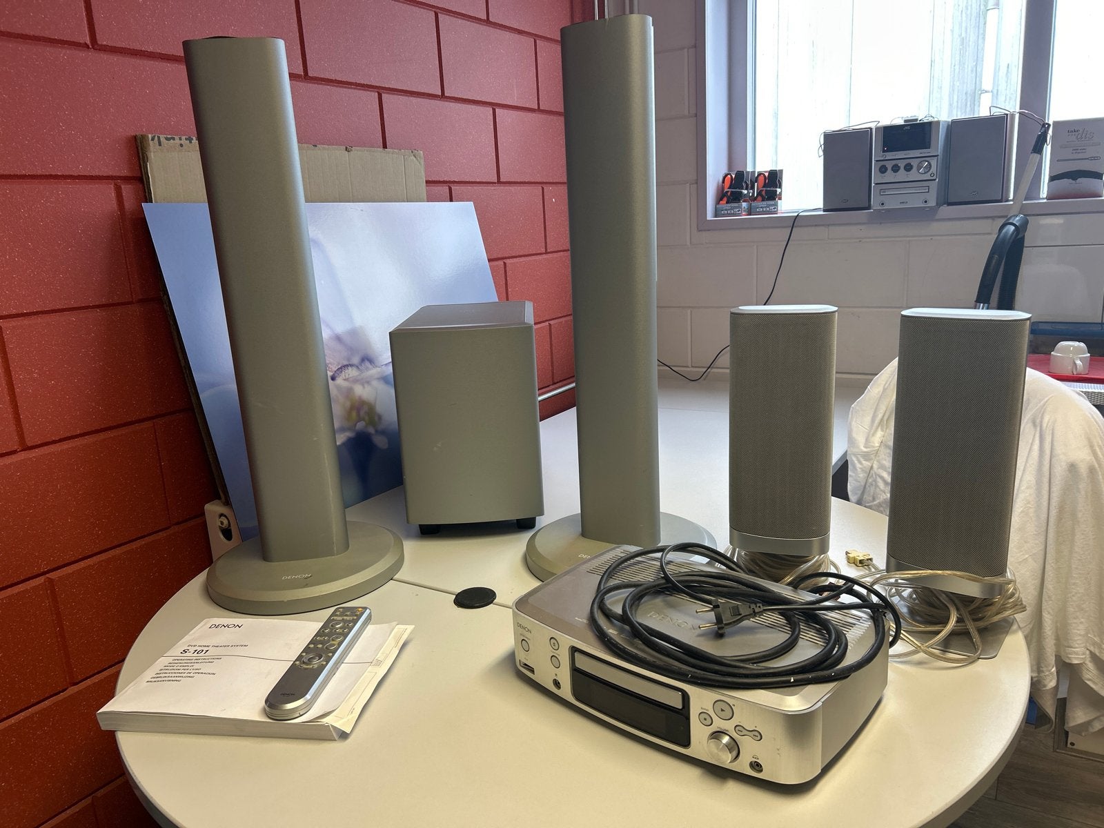 Denon S-101 Home Theater Systeem met DVD-speler en 5.1, Ophalen, Gebruikt, 70 watt of meer, 5.1-systeem