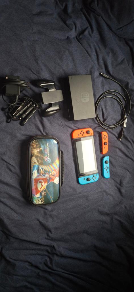 Nintendo Switch - Gebruikt, Ophalen, Gebruikt, Met 3 controllers of meer, Switch Original