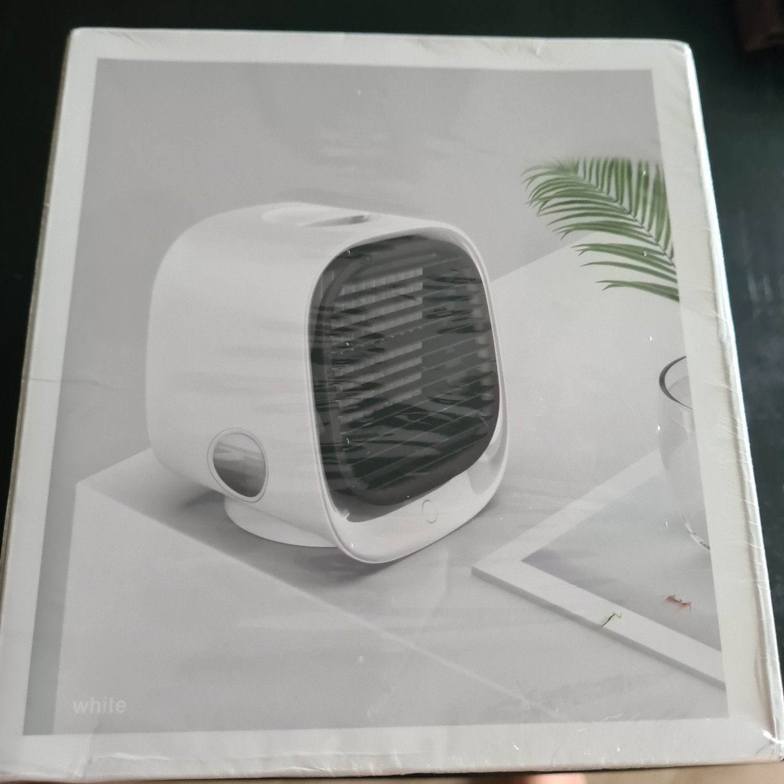 Nieuw in doos compacte Air Cooler, Witgoed en Apparatuur, Airco's, Tafel- of Grondventilator, Minder dan 60 m³, Nieuw, 3 snelheden of meer
