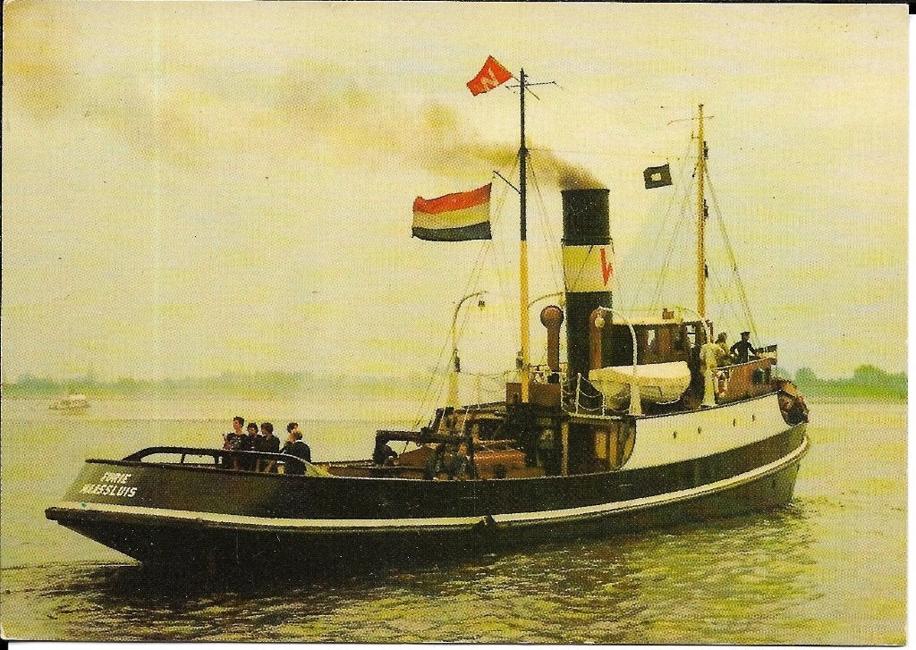 Ansichtkaart  	Maassluis	SS Furie	Stichting Hollands Glorie, Verzamelen, Verzenden, 1980 tot heden, Gelopen, Voertuig