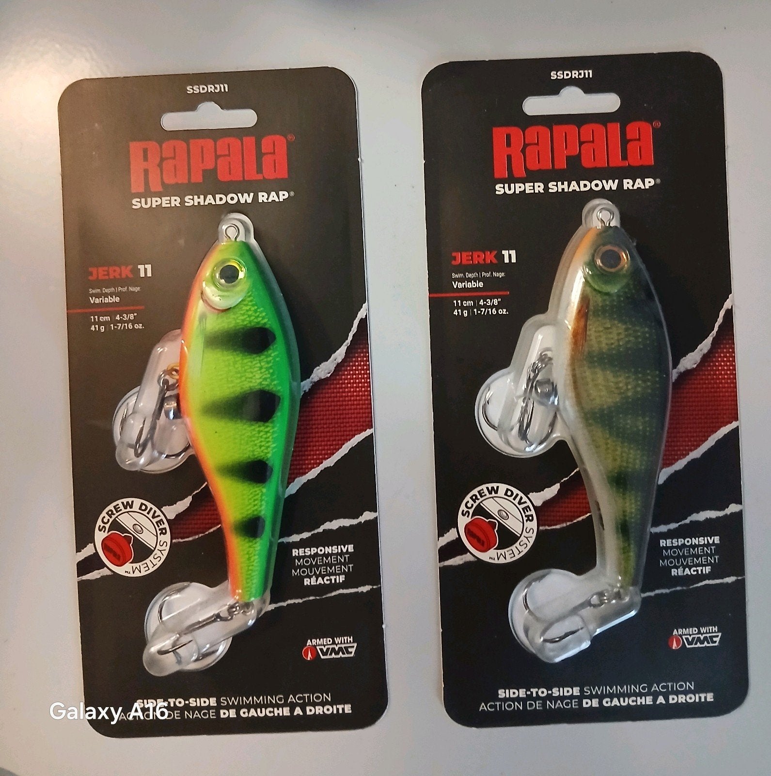 Setje Rapala Super Shadow Rap Jerk 11, Ophalen of Verzenden, Nieuw, Overige typen