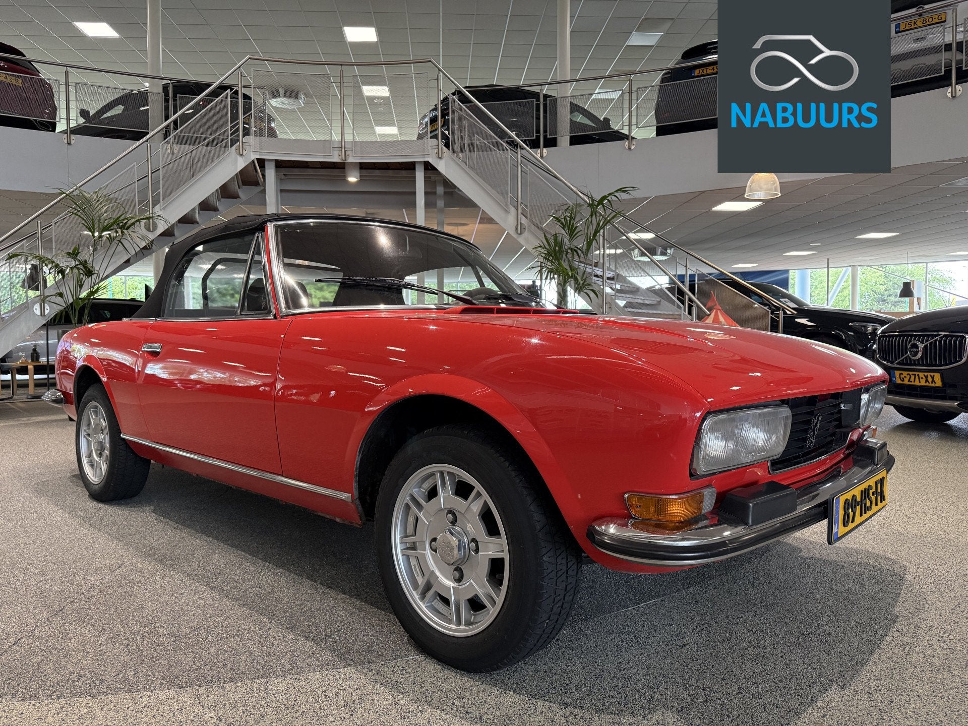 Peugeot 504 2.0 Cabrio Inj. 1978 (bj 1978), Auto's, Achterwielaandrijving, 1971 cc, Leder, Bedrijf