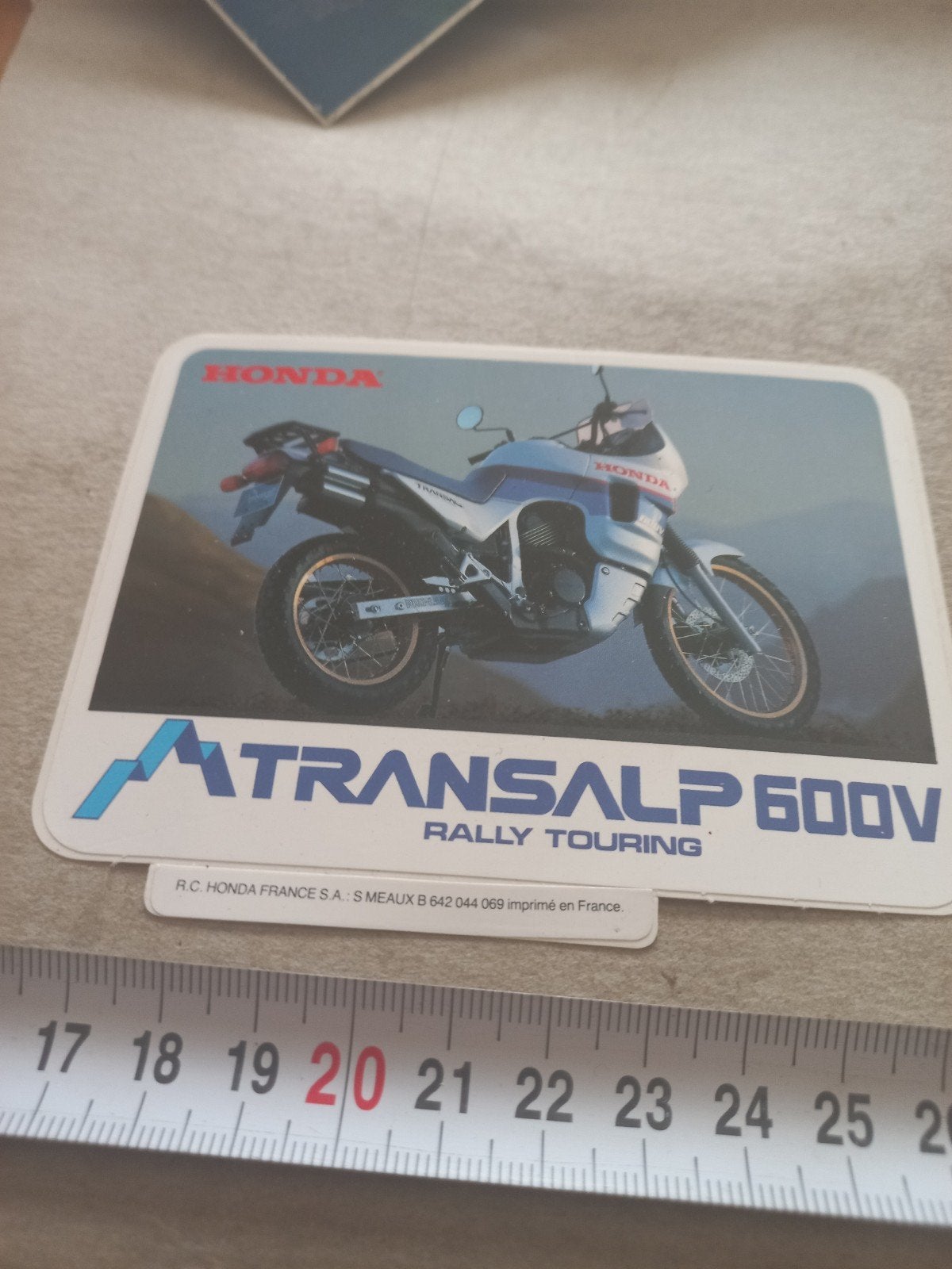 Honda transalp 600v rally touring, Verzamelen, Ophalen of Verzenden, Zo goed als nieuw