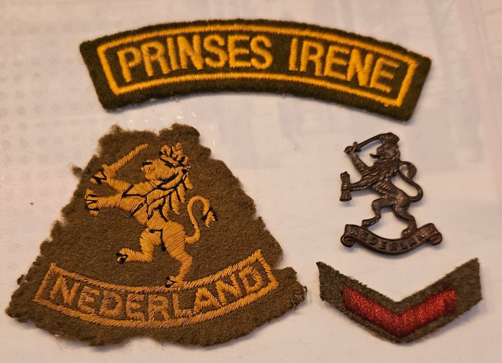 Prinses Irene Brigade, Verzamelen, Verzenden, Landmacht, Nederland, Embleem of Badge
