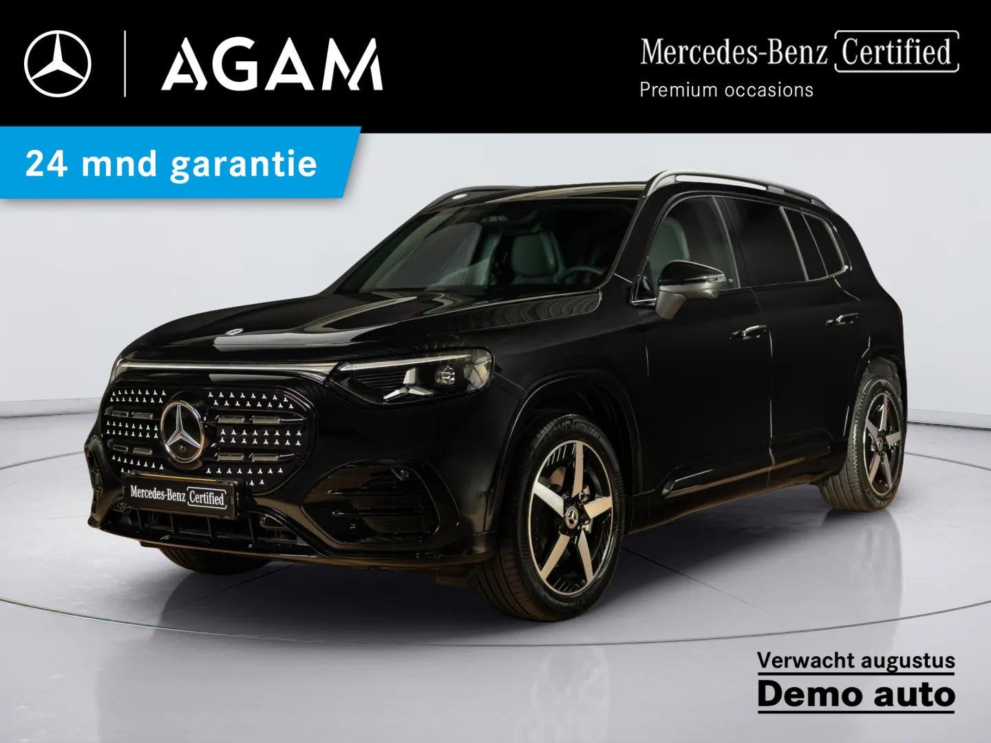 Mercedes-Benz GLB 250+ Business Solution AMG 85.5 kWh, Auto's, Achterwielaandrijving, Zwart, 607 km, Origineel Nederlands