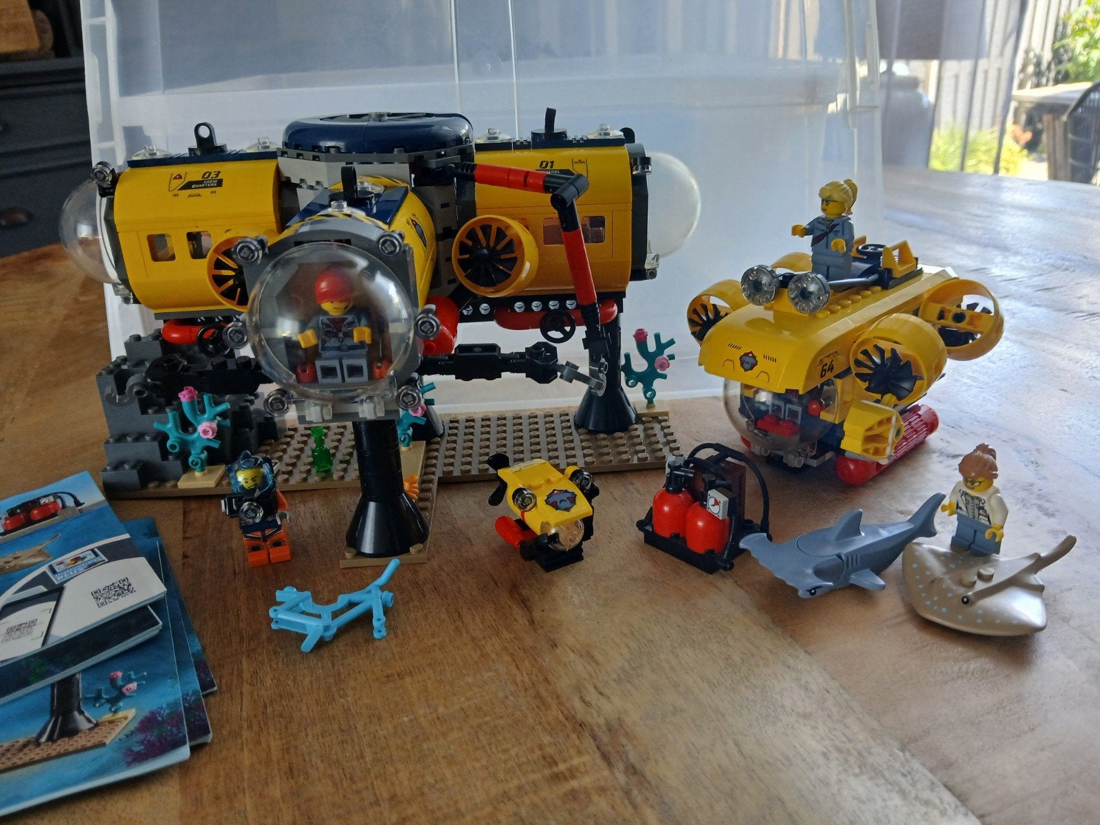 Lego City 60265 Oceaan Onderzoeksbasis, Lego, Ophalen of Verzenden, Inclusief minifiguren, Complete set