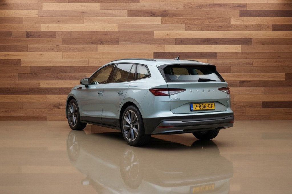 Skoda Enyaq iV 60 | SOH 91,5% | STOELVERW (bj 2022), Auto's, Skoda, Automaat, 390 km, Achterwielaandrijving, Gebruikt