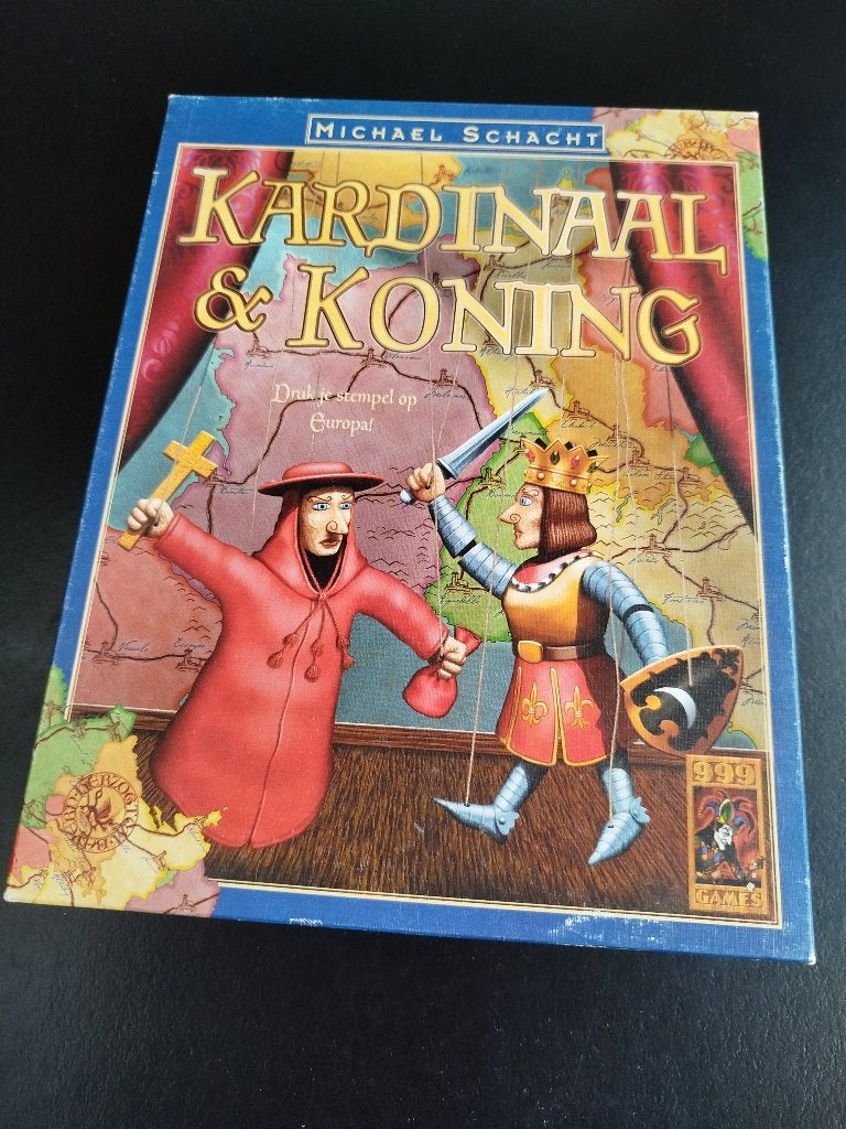 Kardinaal en Koning van 999 games, Hobby en Vrije tijd, Ophalen of Verzenden, Gebruikt, 999 Games