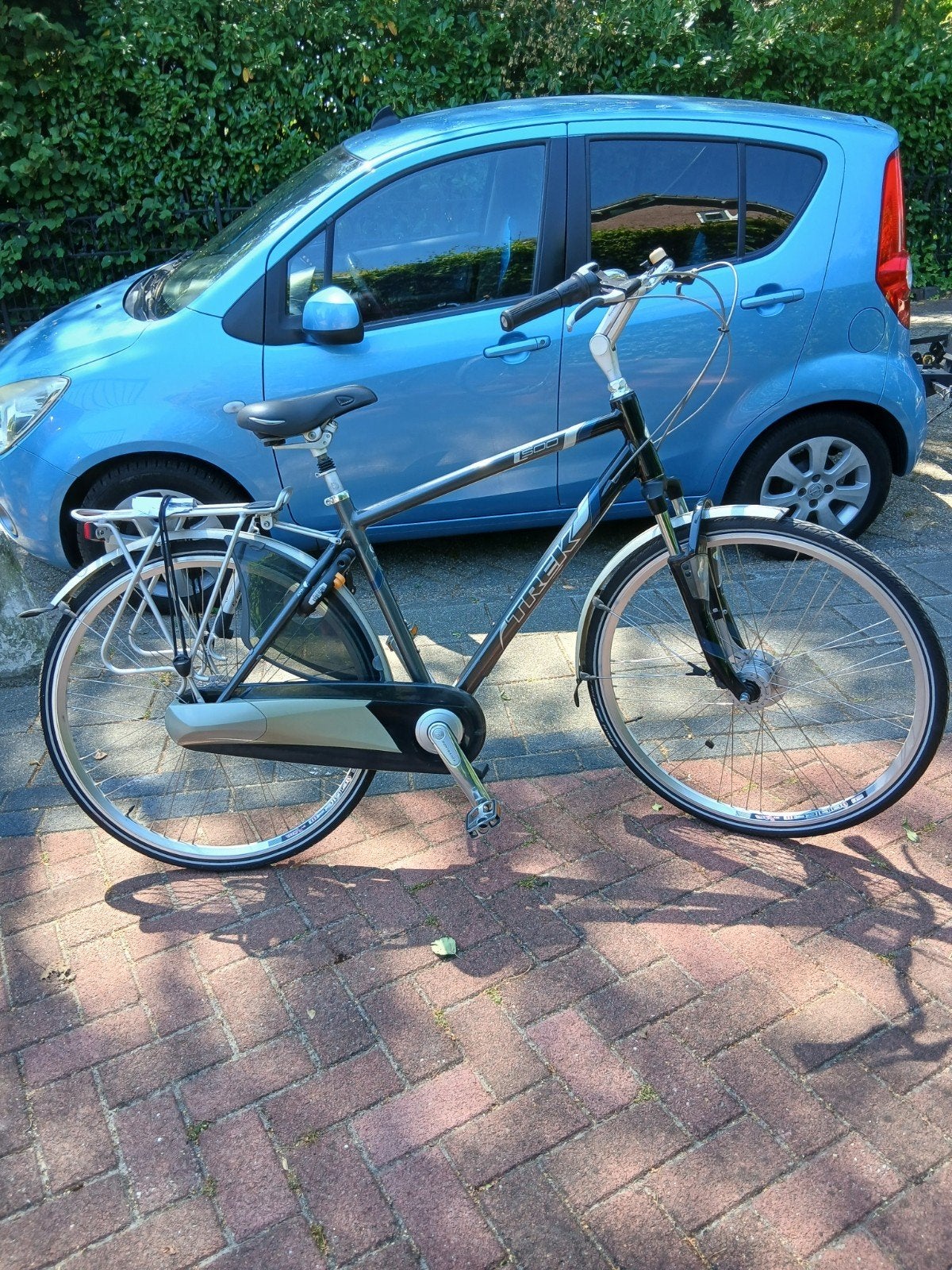 mooie Trek L500 navigator nexus 8 en 52 cm frame, Fietsen en Brommers, Gebruikt, Versnellingen, 49 tot 53 cm, Ophalen