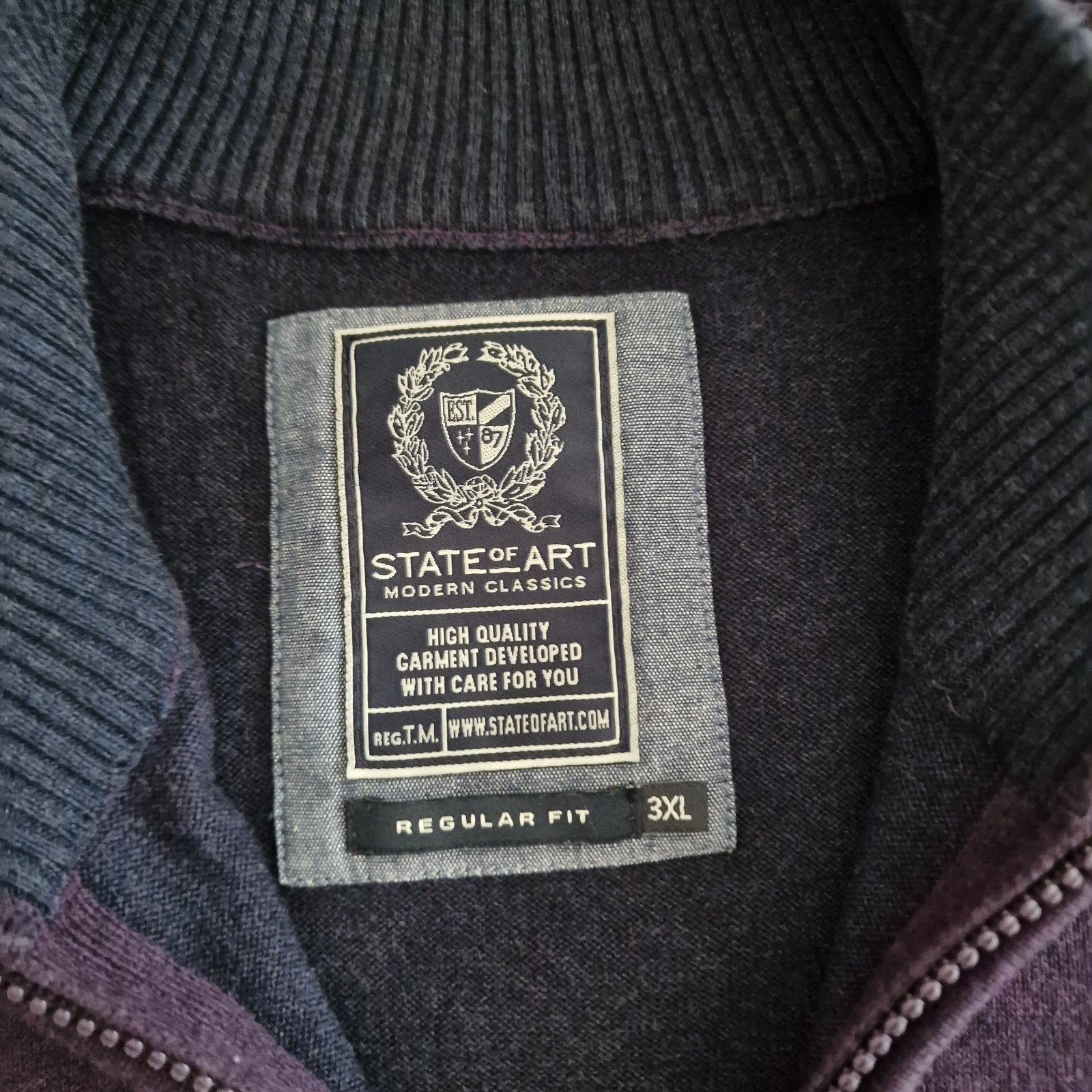 State of Art vest maat 3xl. Ruglengte 75 cm, oto 62 cm., Kleding | Heren, State of Art, ., Zo goed als nieuw, .