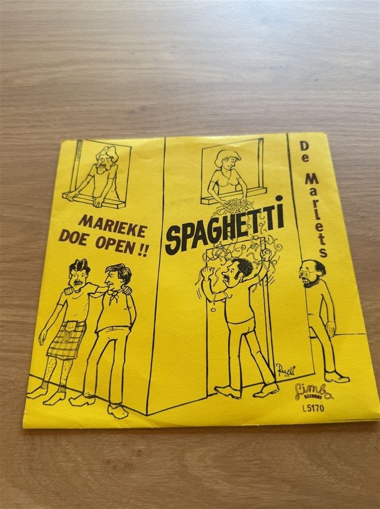 De marlets - Spaghetti - marieke doe open, Cd's en Dvd's, Ophalen of Verzenden, Zo goed als nieuw, Nederlandstalig