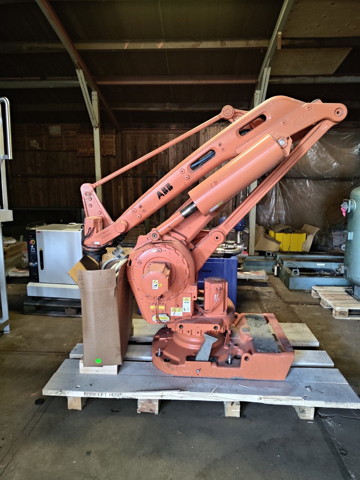 ABB IRB 660 M2004 Industriële Robotarm, Ophalen