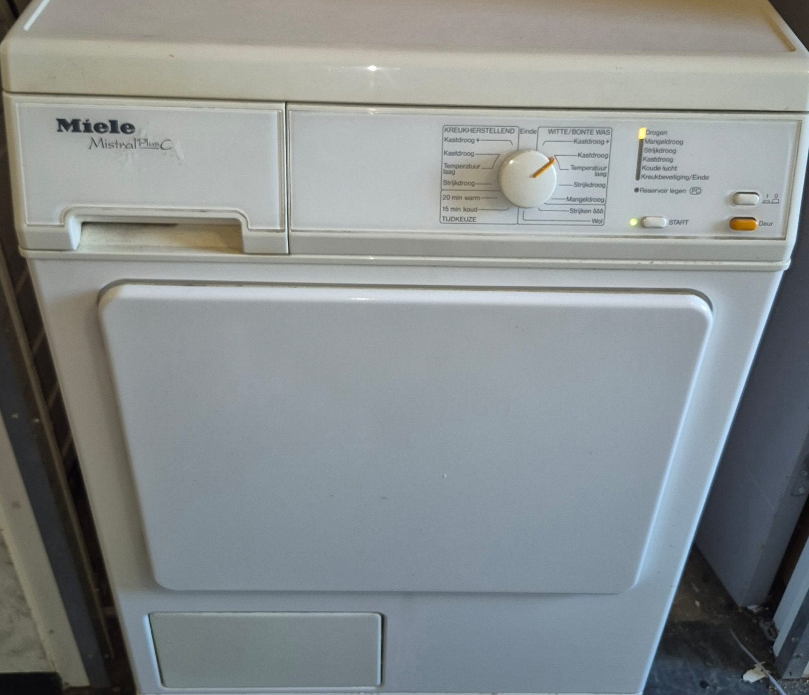 Miele Mistral Plus C Condensdroger Gratis Bezorging Mogelijk, Witgoed en Apparatuur, Wasdrogers, Ophalen, 6 tot 8 kg, Gebruikt