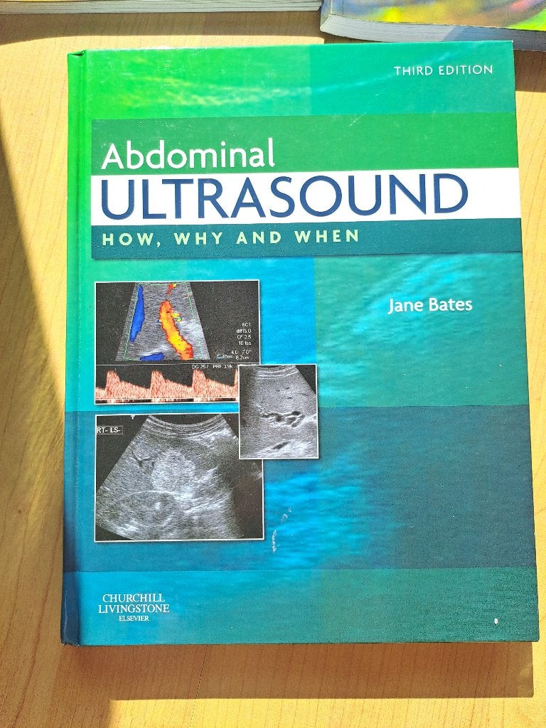 Abdominal Ultrasound (How, why and when), Boeken, Jane Bates, Zo goed als nieuw, Beta, HBO