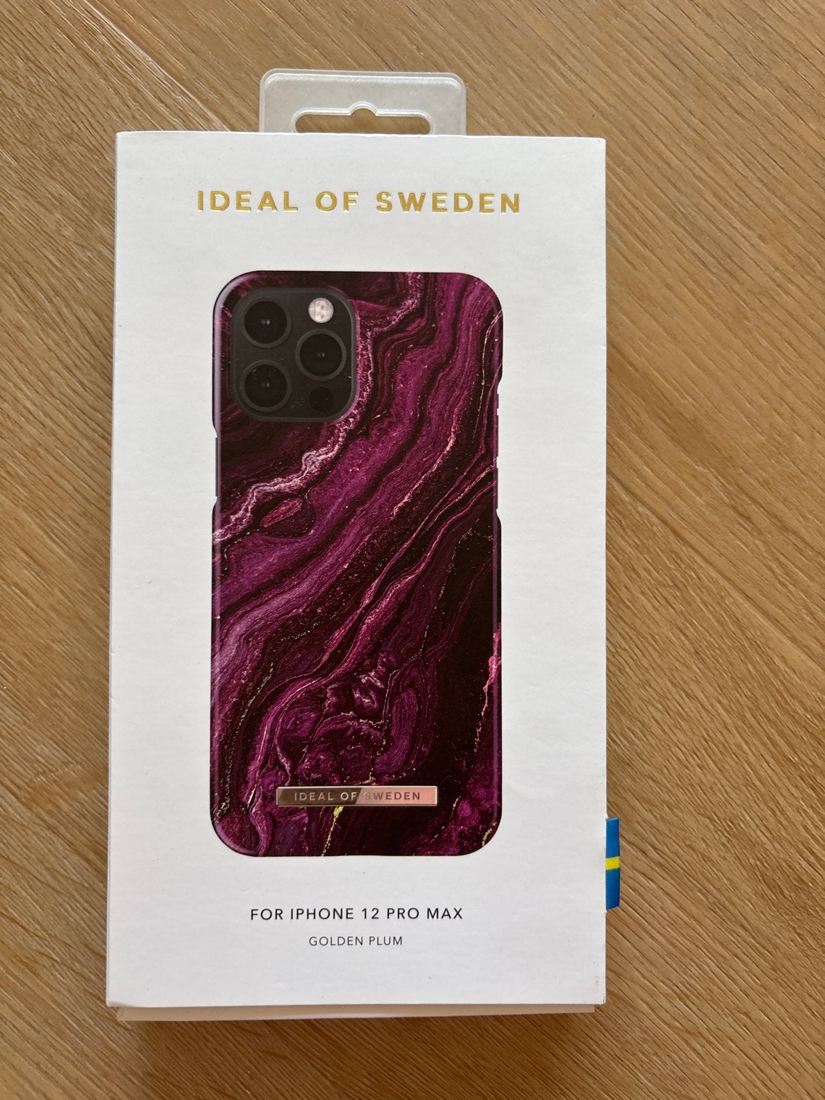 Ideal of Sweden iPhone 12 Pro Max Hoesje Golden Plum, Paars, Ophalen of Verzenden, Zo goed als nieuw, IPhone 12 Pro Max