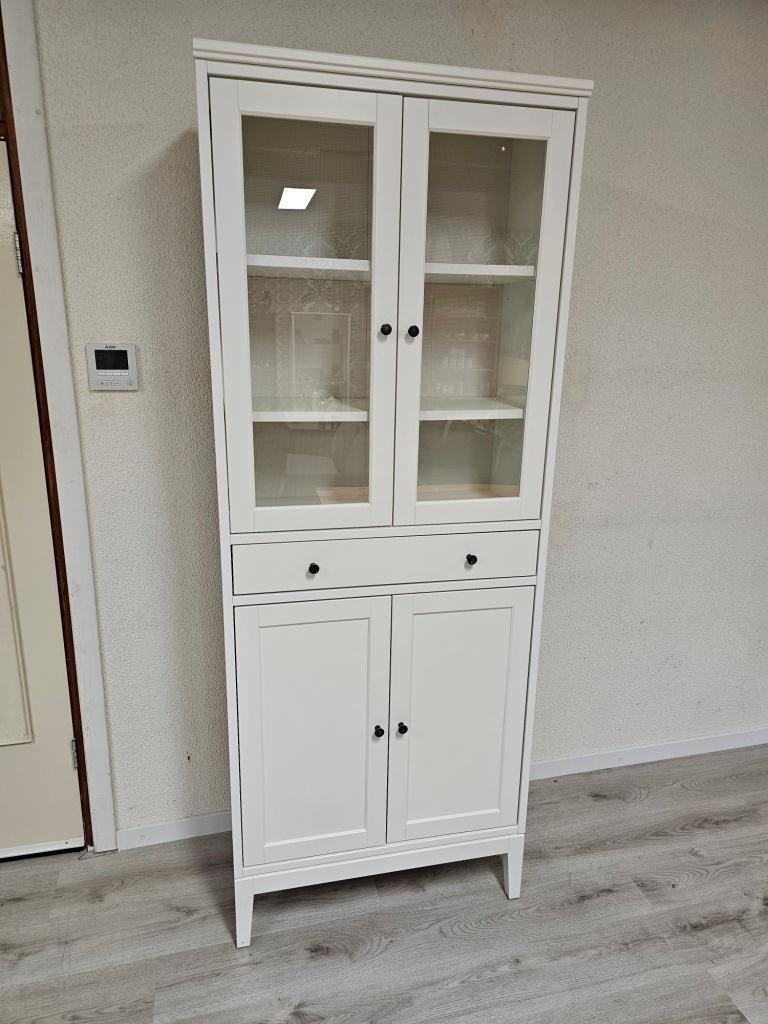 Ikea Idanas kast / vitrinekast voor €230,-!, Ophalen, Gebruikt, 50 tot 100 cm, Nvt