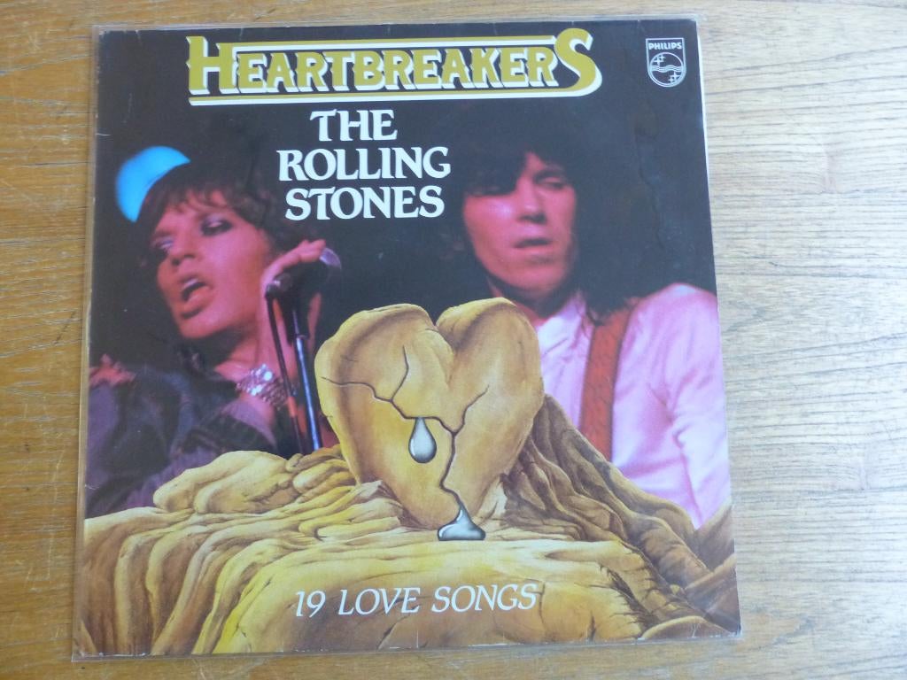 The Rolling Stones – Heart Breakers ( compilation,..1981), Cd's en Dvd's, Vinyl | Rock, Gebruikt, Ophalen of Verzenden, Poprock
