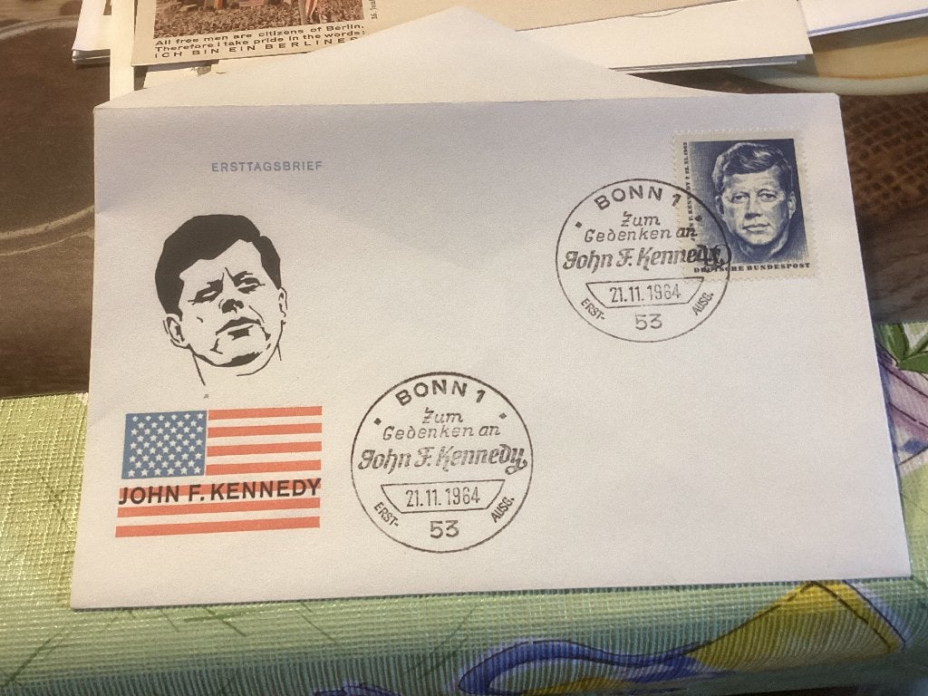 No4314 John F. Kennedy 21-11-1964 Heb ook Nederland jaargang, Postzegels en Munten, Ophalen of Verzenden, Onbeschreven, Europa