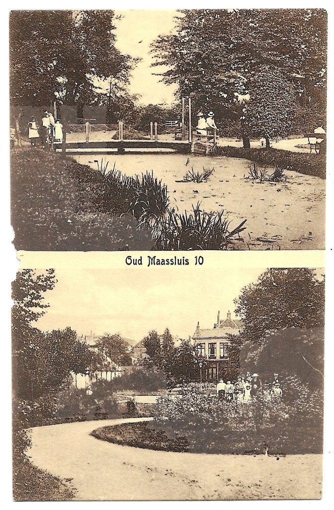 AK Maassluis - Oud Maassluis 10 (In het van der Lelypark), Verzamelen, Verzenden, Voor 1920, Ongelopen, Zuid-Holland