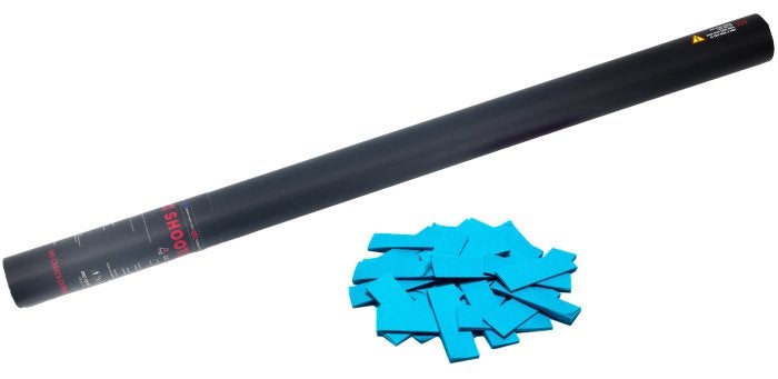 TCM FX Handheld Confetti Cannon 80cm Light Blue, Geluidgestuurd, ., Nieuw, Ophalen of Verzenden