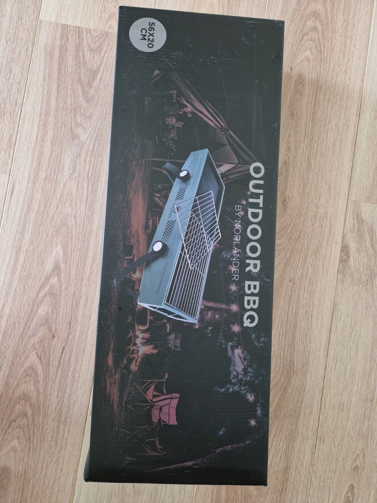 Norländer Outdoor BBQ - Compacte Tafelbarbecue 56x20 cm, Ophalen of Verzenden, Nieuw, Norländer