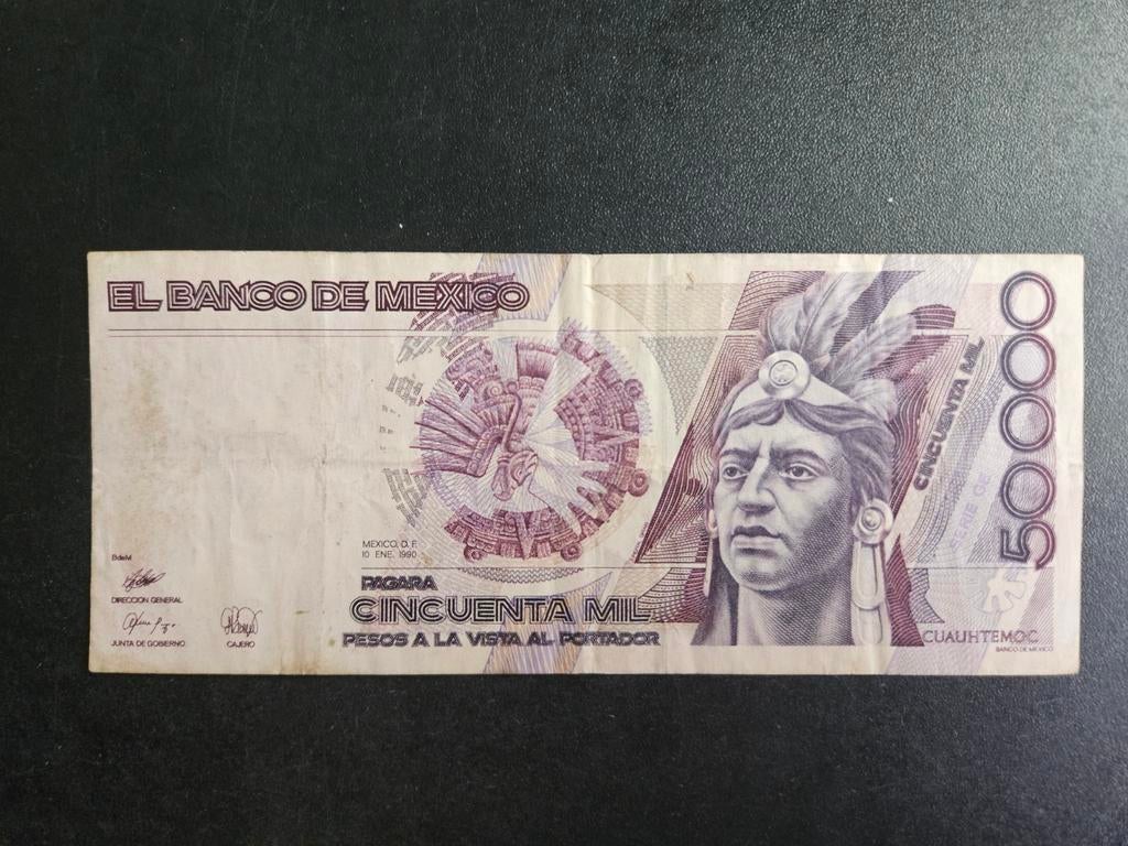 Mexico pick 93b 1990, Ophalen of Verzenden, Midden-Amerika, Los biljet