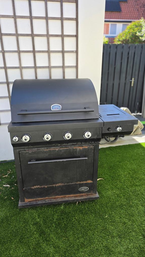 Boretti Maggiore Gas BBQ Antraciet, Ophalen