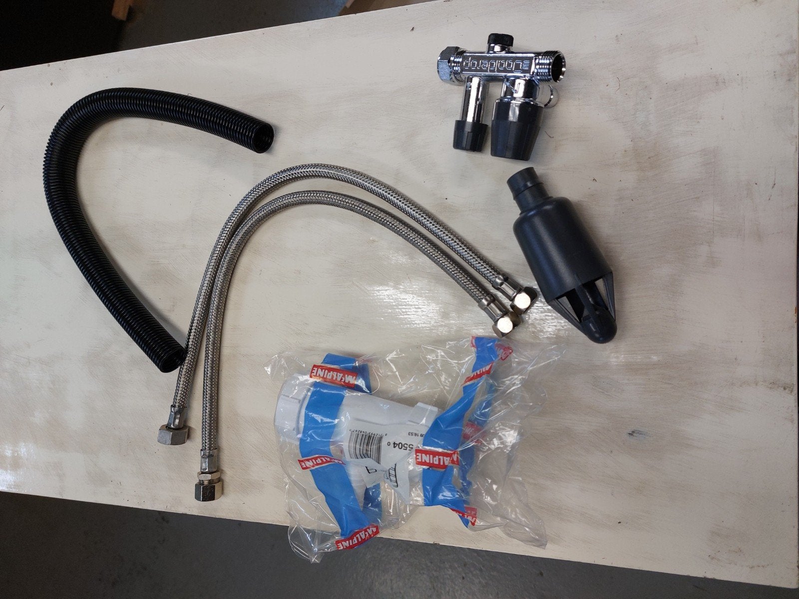 aansluitset close-in boiler, Ophalen, Nieuw, Boiler, Minder dan 3 jaar oud