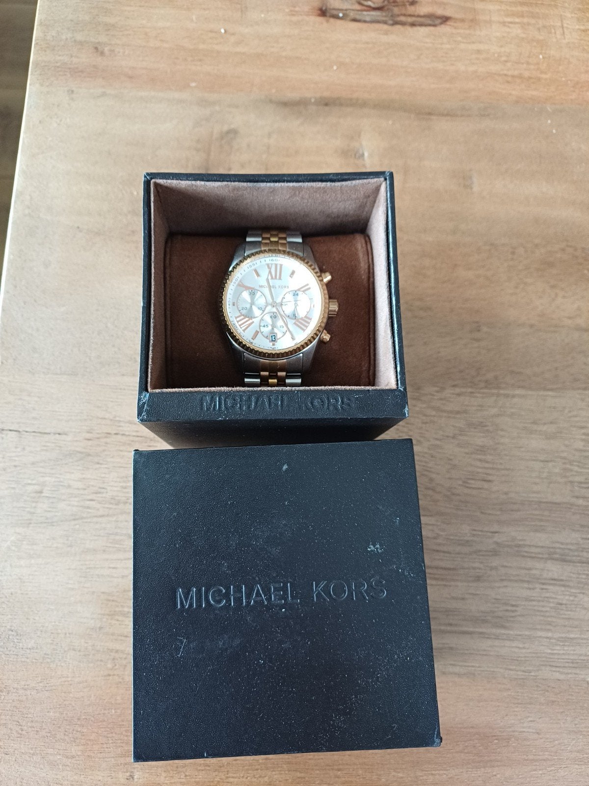 Michael Kors Lexington MK5735 Dameshorloge, Staal, Staal, Polshorloge, Zo goed als nieuw