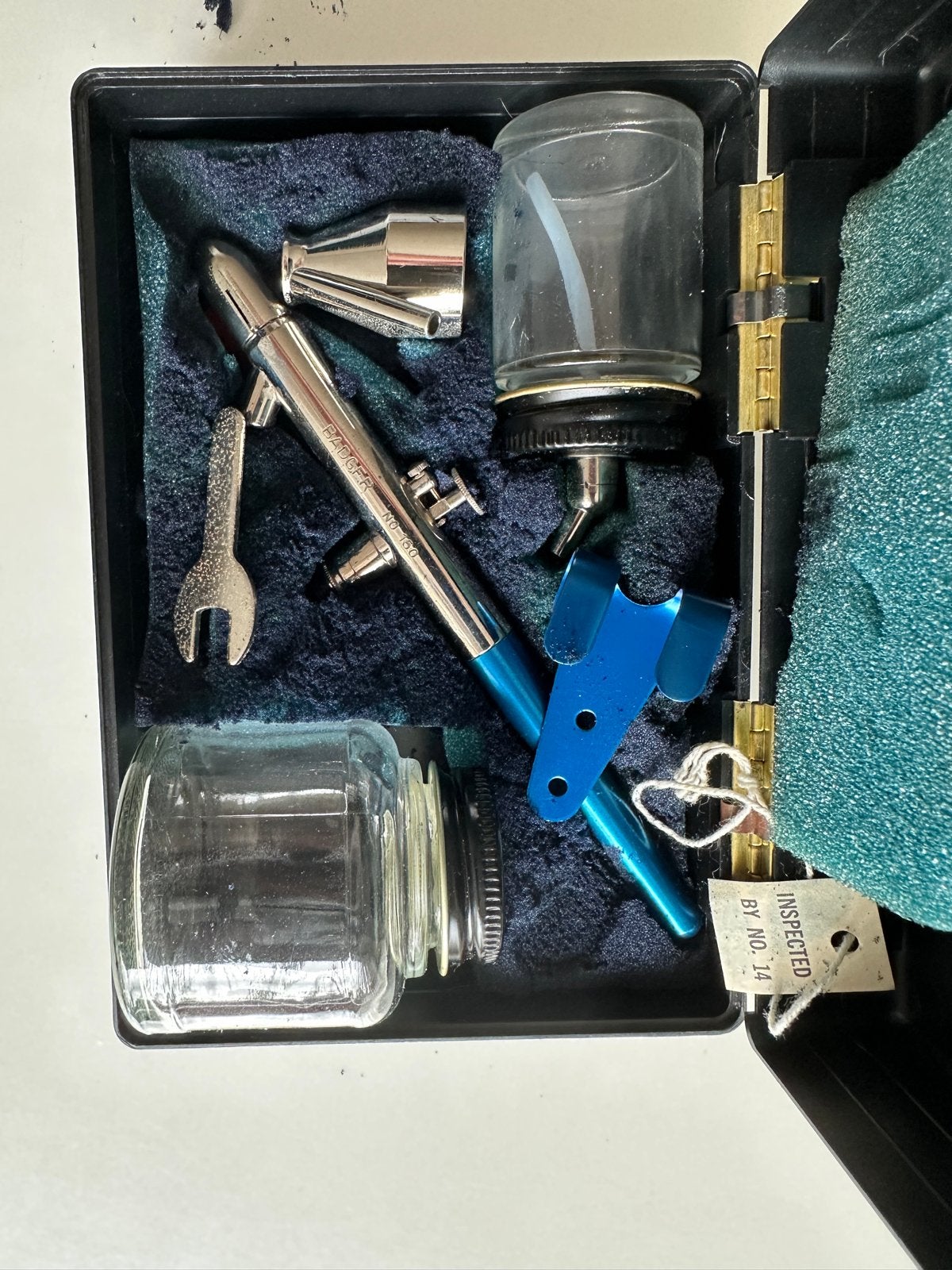 Air-Brush 150-XF van Badger met accessoires, Verzenden, Gebruikt, Airbrush en Toebehoren