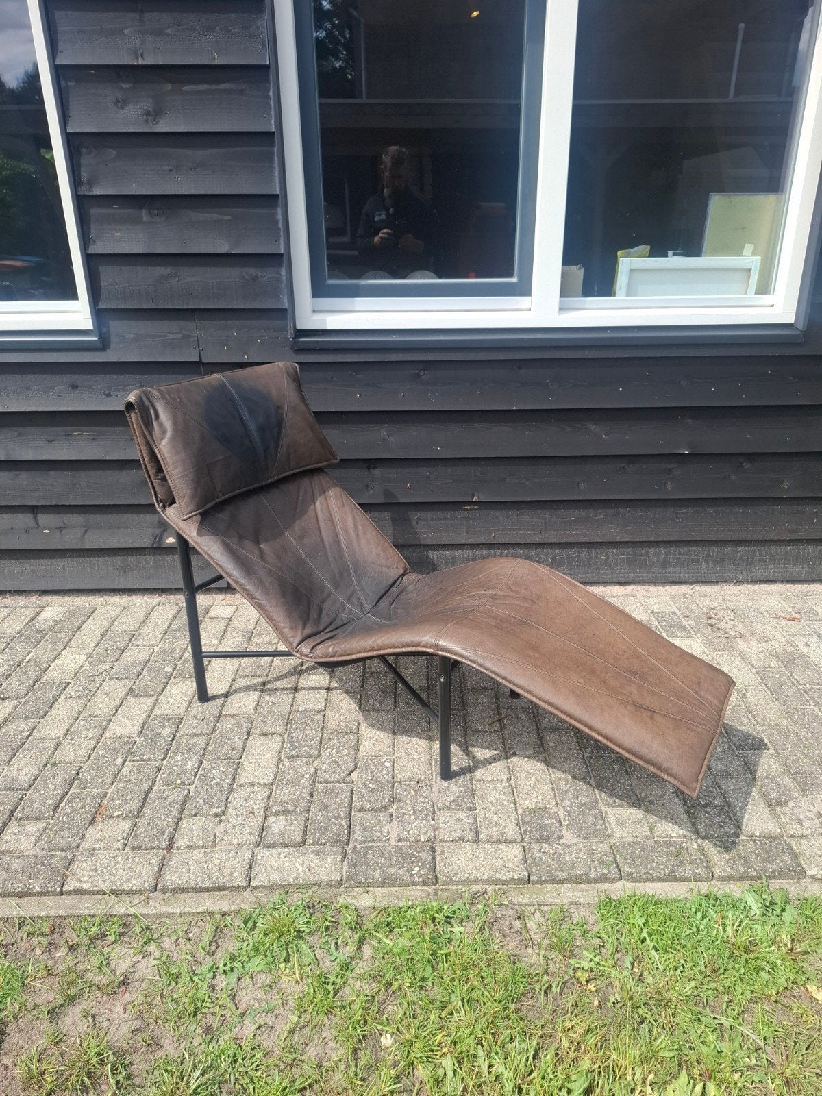 Vintage Ikea skye chaise lounge, Gebruikt, Eenpersoons, Ikea, Ophalen of Verzenden