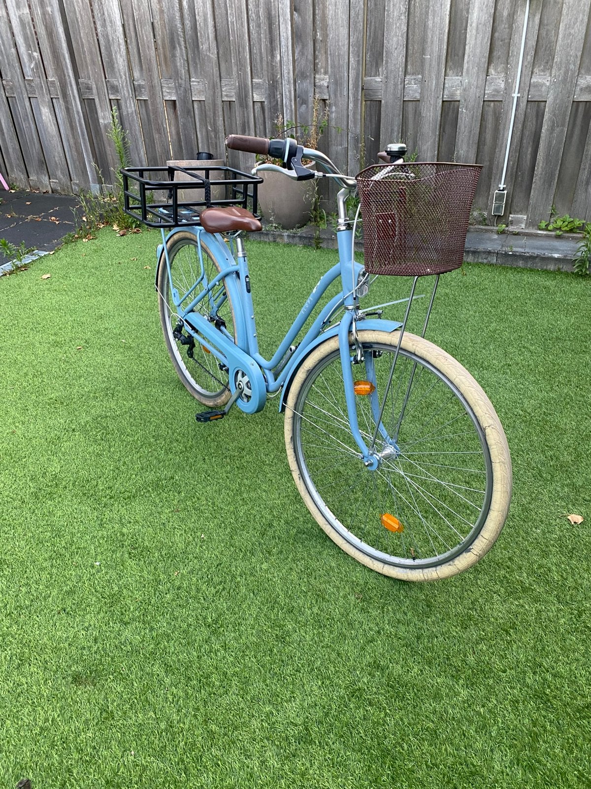 B’TWIN Elops stadsfiets van Decathlon te koop., Ophalen, Gebruikt, Versnellingen