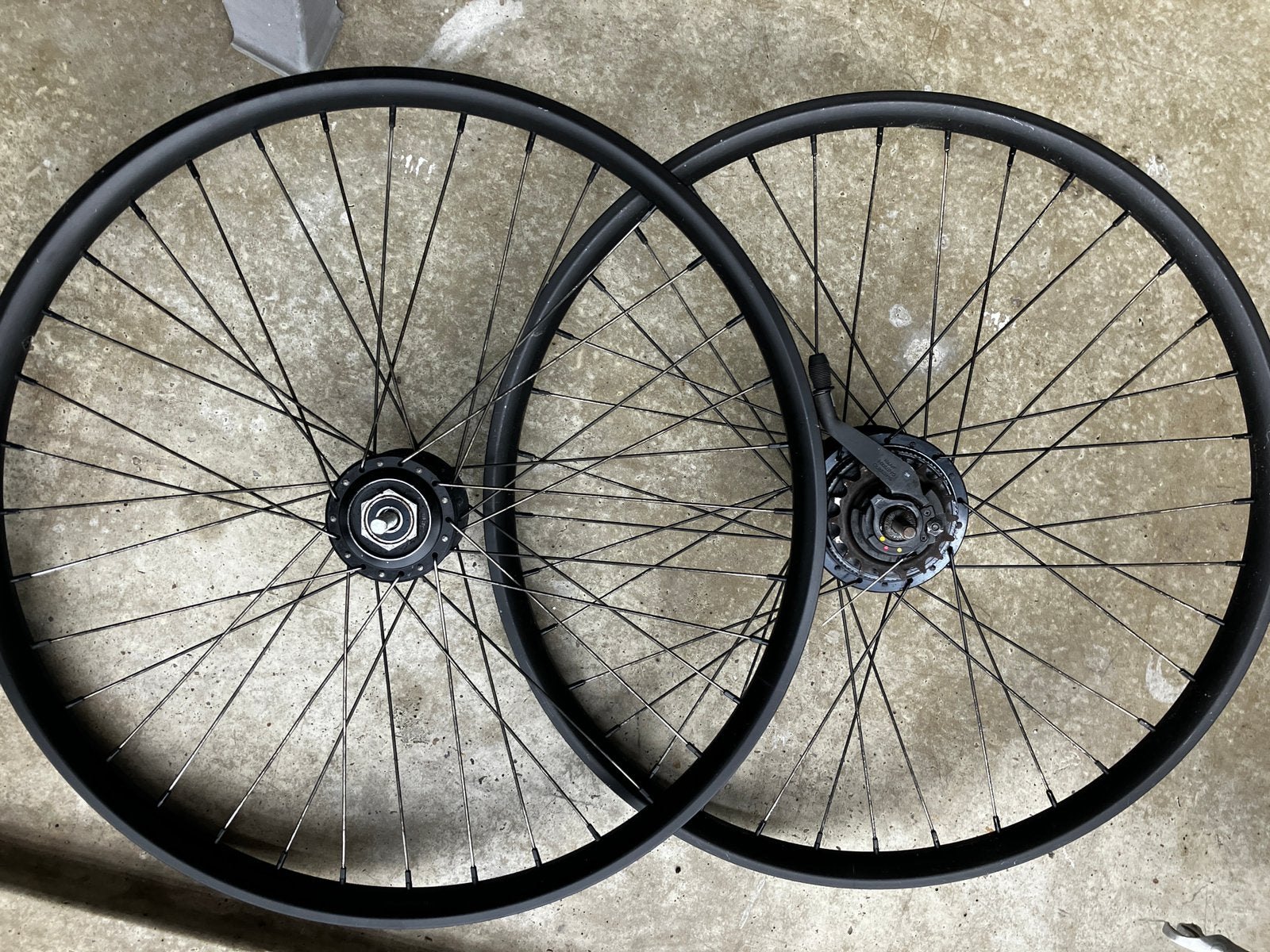 Vanmoof X smart wielen 24 inch 8 versnellingen en dynamo, Wiel, Gebruikt, Ophalen of Verzenden, Aluminium