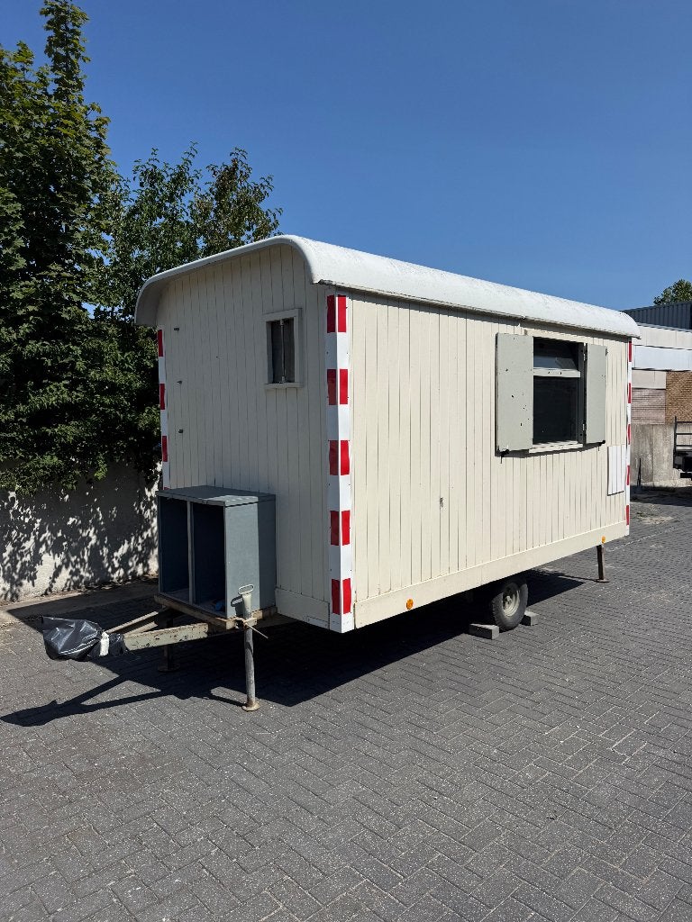 Pipowagen | Schaftwagen | Schaftkeet | Bohmer | 4x2m, Doe-het-zelf en Verbouw, Ophalen, Gebruikt