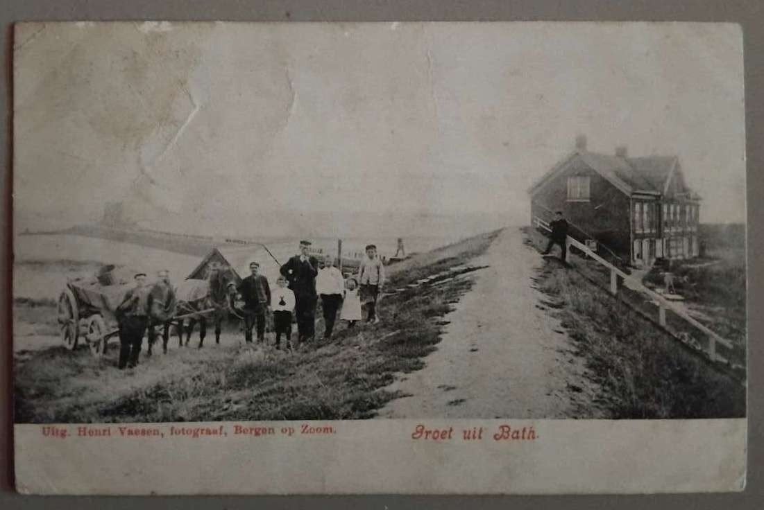 Bath (Zeeland) – Fotograaf Henri Vaesen, Verzenden, Voor 1920, Gelopen, Zeeland