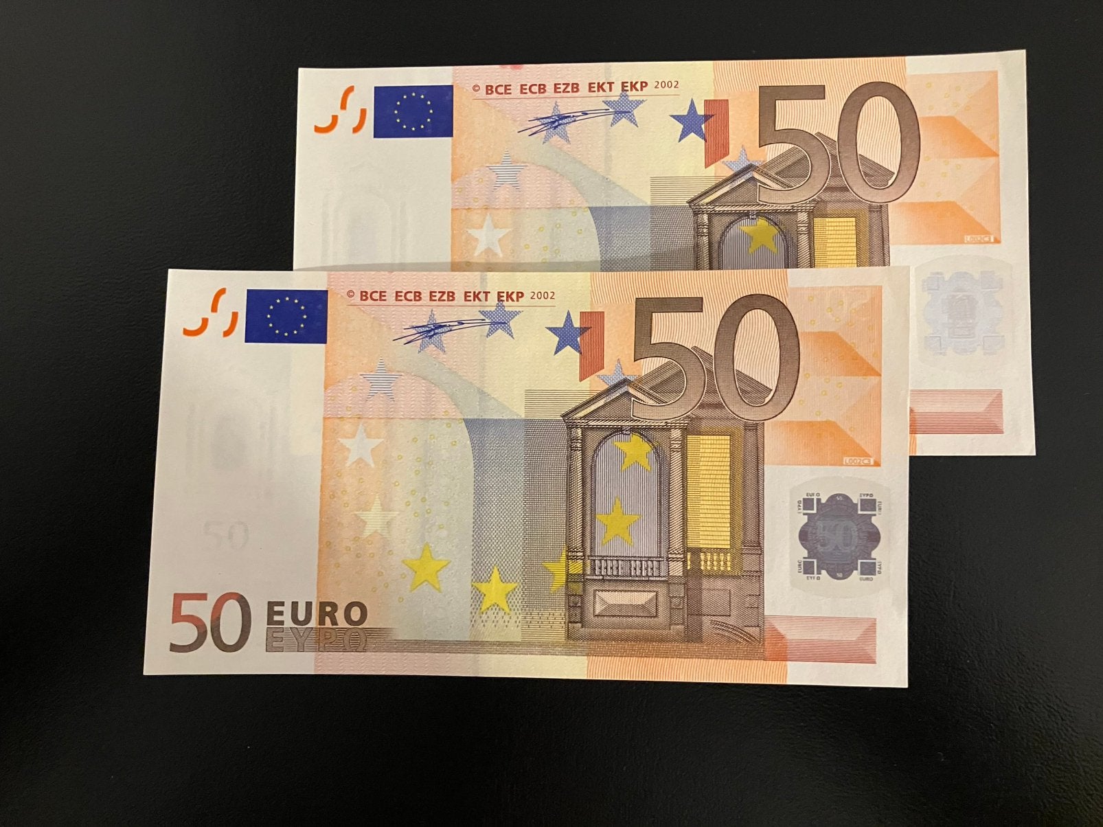 2x €50,-  Duisenberg - Frankrijk (U) - aUNC, Ophalen of Verzenden, Frankrijk