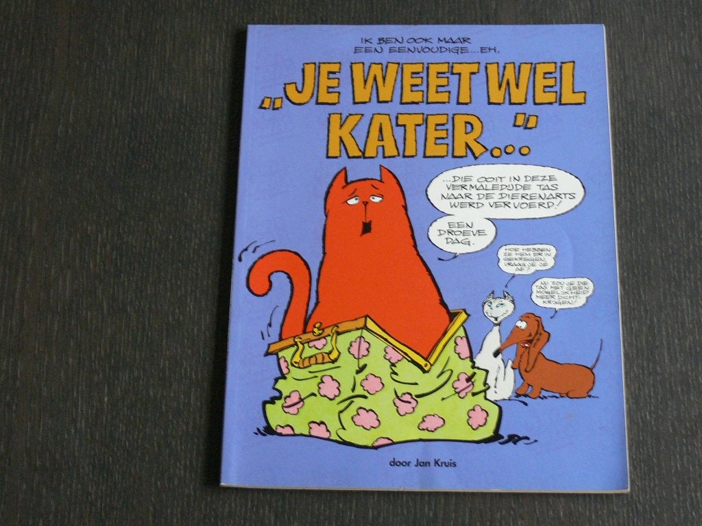 Ik ben ook maar een eenvoudige... eh, "Je weet wel kater...", Eén stripboek, Verzenden, Gelezen
