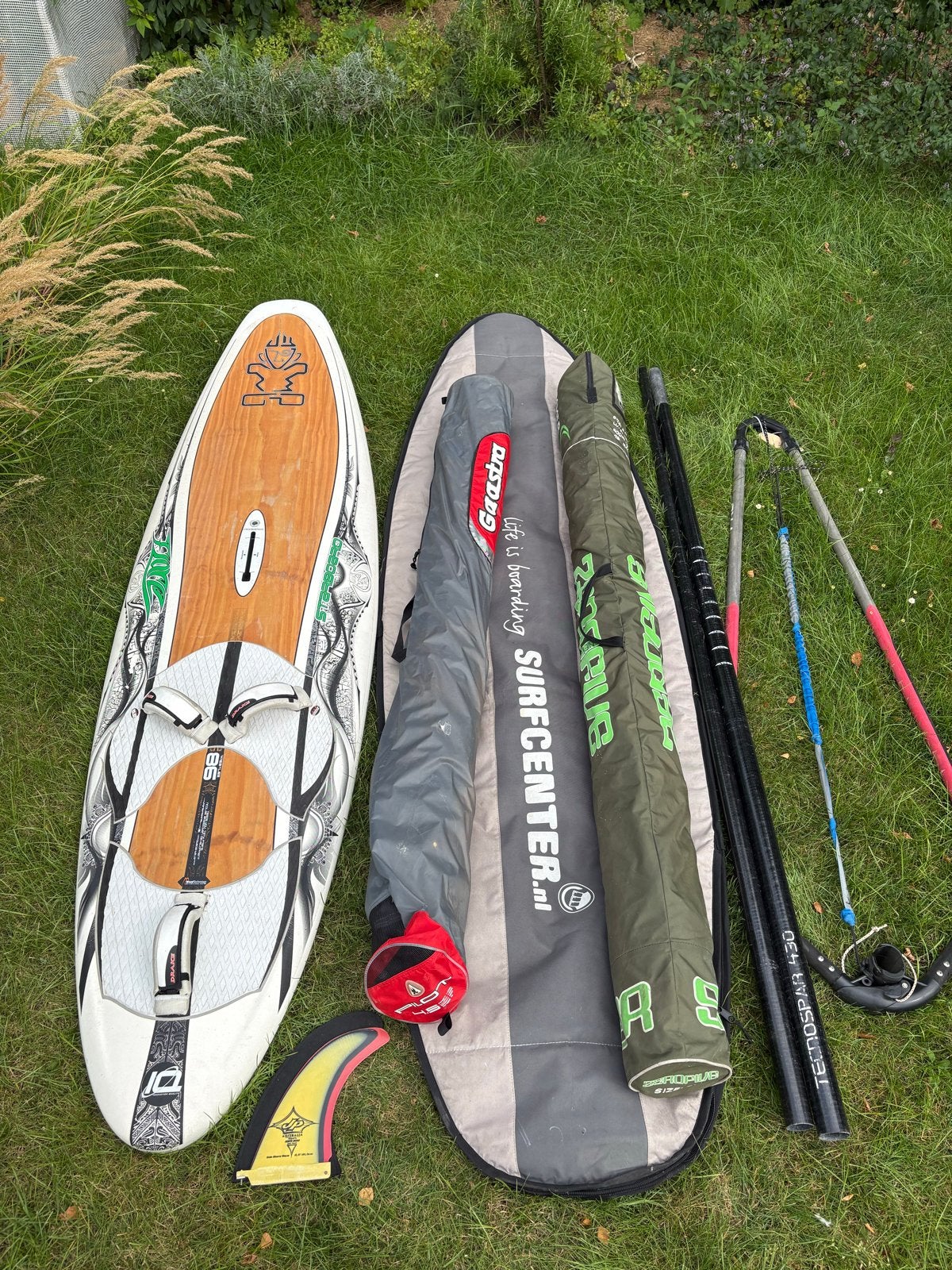 Starboard Flare 98L set, Ophalen, 5 tot 6.5 m², Minder dan 250 cm, Starboard