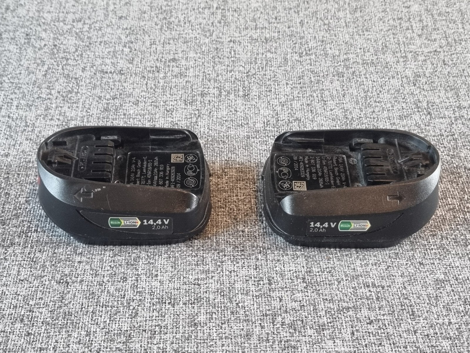 Bosch accu 14,4V 2.0Ah Li-ion, Ophalen of Verzenden, Gebruikt, Minder dan 400 watt, Boor- en Schroefmachine