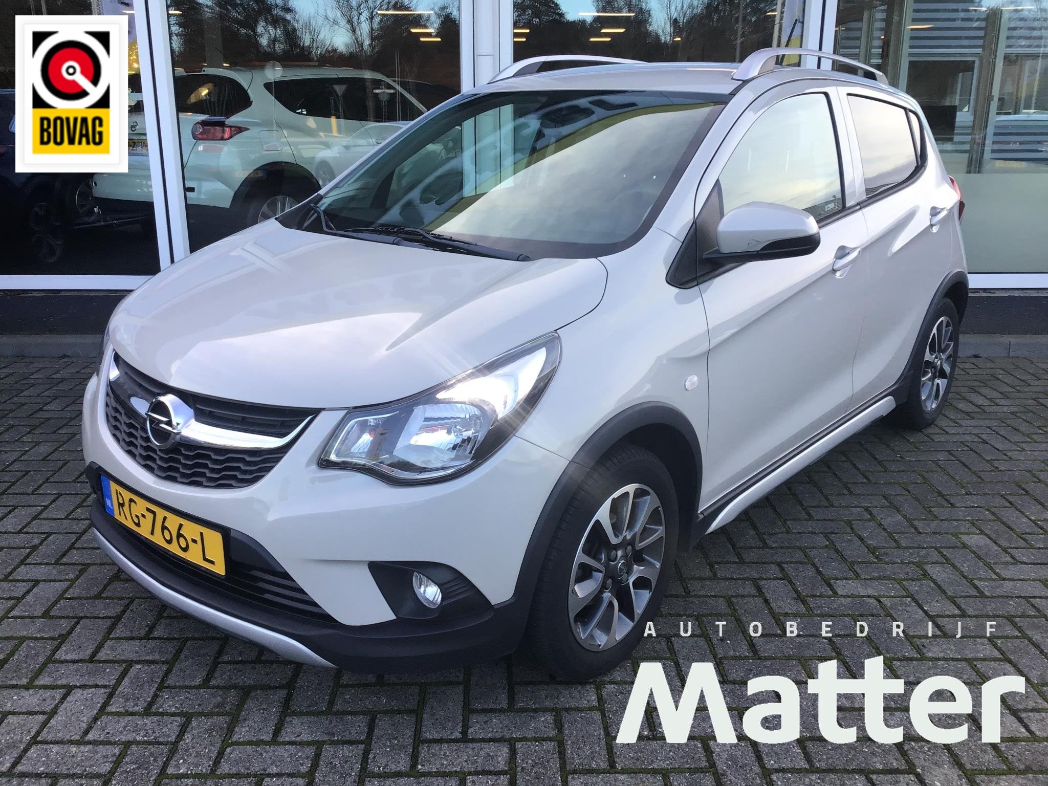 Opel KARL 1.0 Rocks Online Edition Apple Carplay, Auto's, Voorwielaandrijving, 839 kg, Stof, Gebruikt