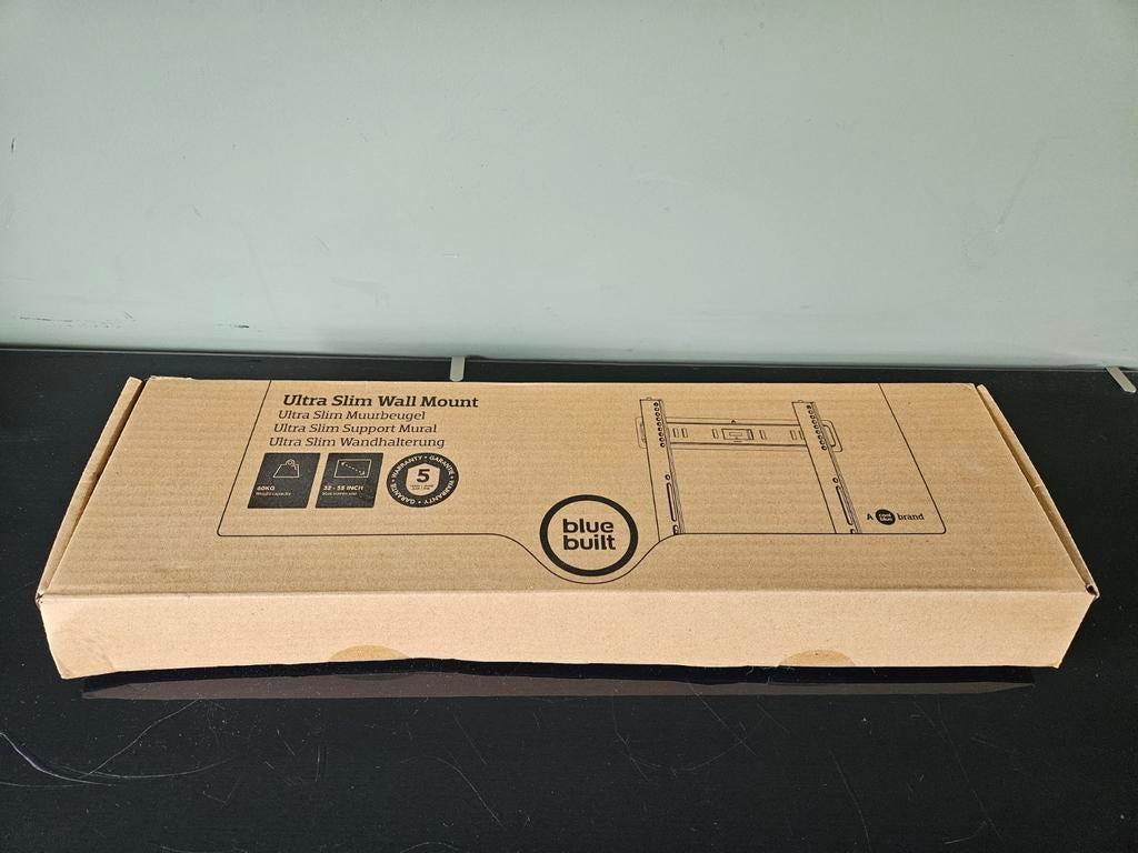 BlueBuilt Ultra Slim Muurbeugel 32-55 inch TV - Nieuw, Ophalen of Verzenden, Nieuw