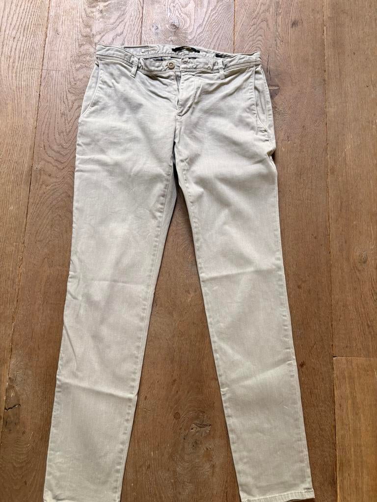 Alberto chino slim fit 31/34, Ophalen of Verzenden, Zo goed als nieuw, Blauw, W32 (confectie 46) of kleiner