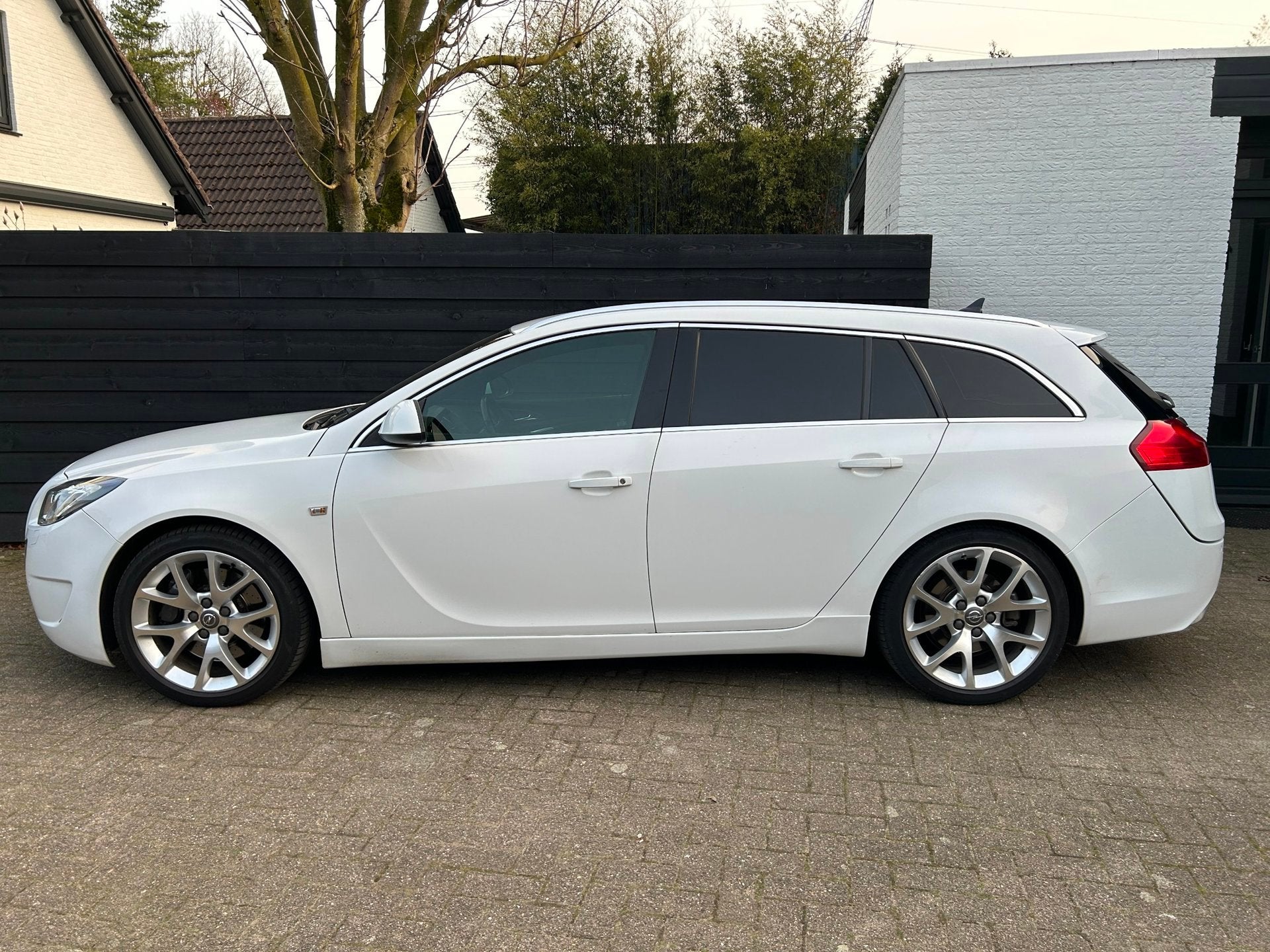Opel Insignia Sports Tourer 2.8 T OPC 4x4, Recaro, Leder, Automaat, Euro 5, Gebruikt, Zwart
