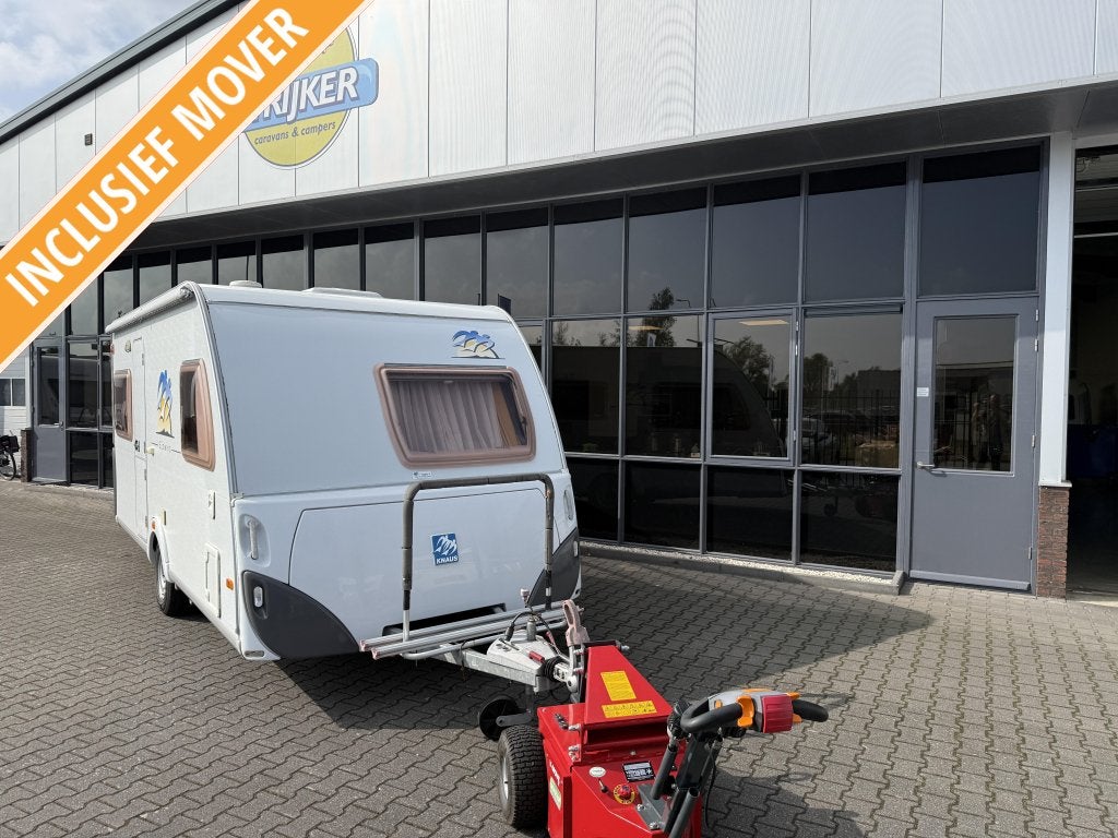 Knaus Sudwind 450 FU Fransbed + Rondzit + WC + Tent #netjes#, Caravans en Kamperen, Standaardzit, Schokbreker, Bedrijf, 4 tot 5 meter