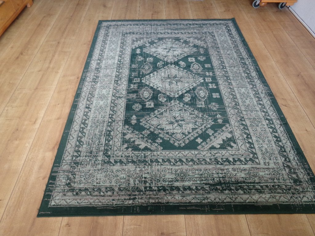 vloerkleed, Huis en Inrichting, Stoffering | Tapijten en Kleden, Blauw, 150 tot 200 cm, Ophalen of Verzenden, Zo goed als nieuw