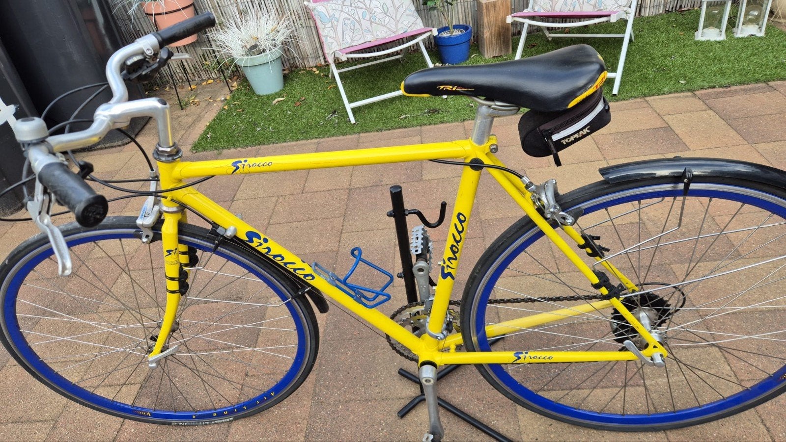 vintage sirocco racefiets, Ophalen