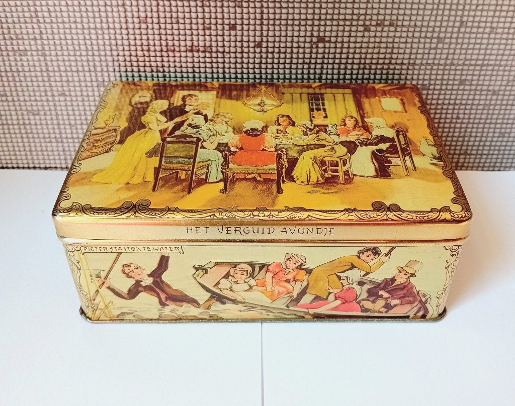 blik brood & banketbakkerijen J.J.Janse wz rotterdam, Verzamelen, Blikken, Verzenden, Overige