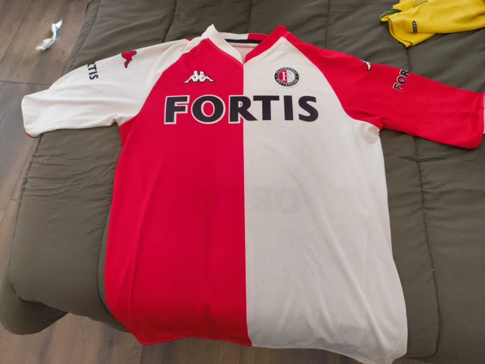 Origineel Feyenoord Thuisshirt - Maat L/XL, Ophalen of Verzenden, Gedragen, Kappa, Voetbal